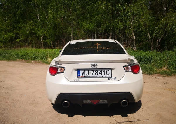 Toyota GT86 cena 74990 przebieg: 220000, rok produkcji 2013 z Warszawa małe 22